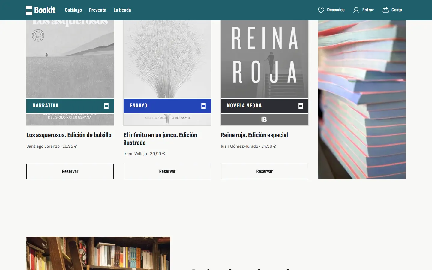 Bookit: captura 3 de 4