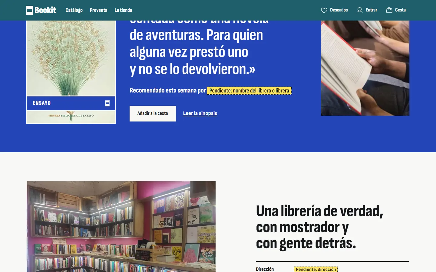 Bookit: captura 4 de 4