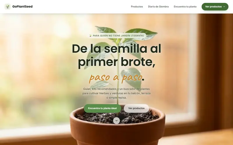 Captura de GoPlantSeed
