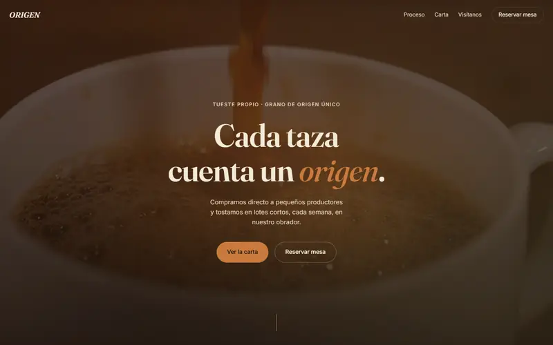 Captura de Origen